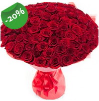 Özel mi Özel buket 101 adet kırmızı gül  Kocaeli online çiçekçi , çiçek siparişi 
