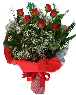 7 kırmızı gül buketi  Kocaeli çiçek gönderme sitemiz güvenlidir 