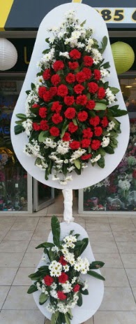 2 katlı nikah çiçeği düğün çiçeği  Kocaeli internetten çiçek satışı 